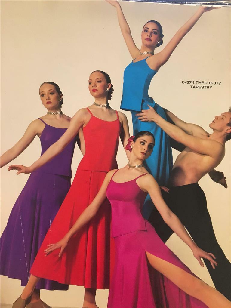 Dance Costume Lyrical Ballet Pageant Magenta Art Stone Tapestry