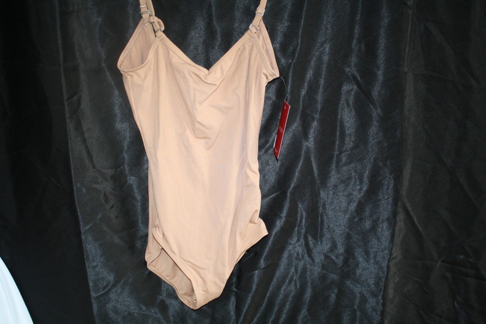 Capezio Camisole Leotard with Adjustable Straps – Nude / Light Suntan – Women’s