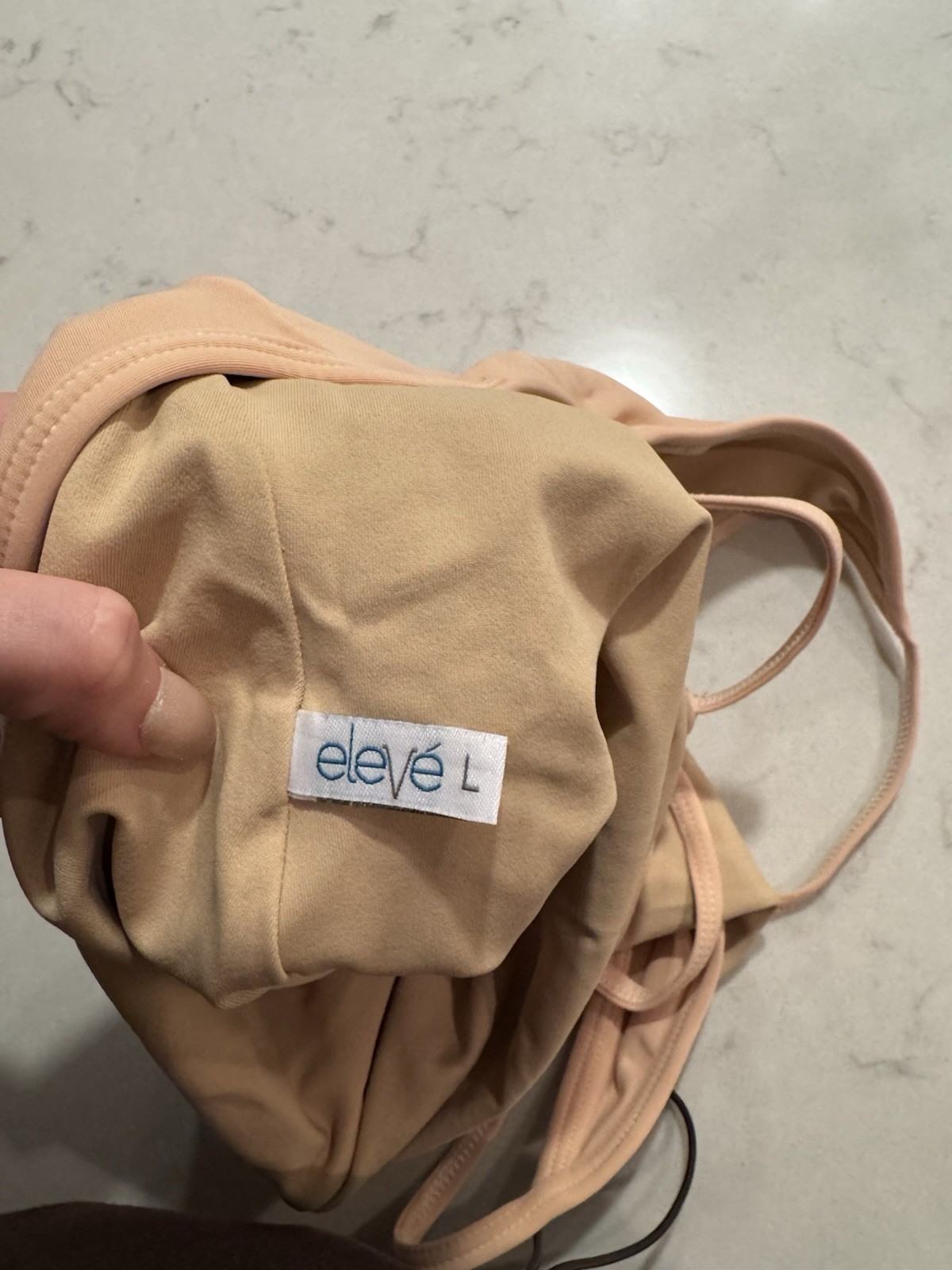 Eleve Women’s Leotard, Size Large, Light Pink, New Without Tag