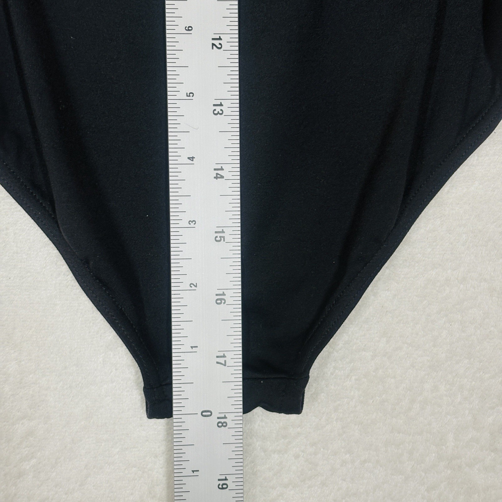 Mirella Princess Seam Cap Sleeve Leotard M/L Black