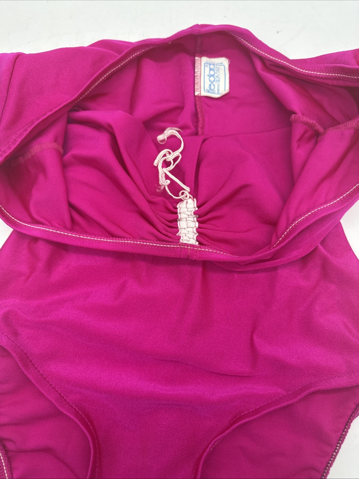 VTG Ladies Flexatard 1978 Pink Flexatard By Gilda Marx Pink Workout Bodysuit