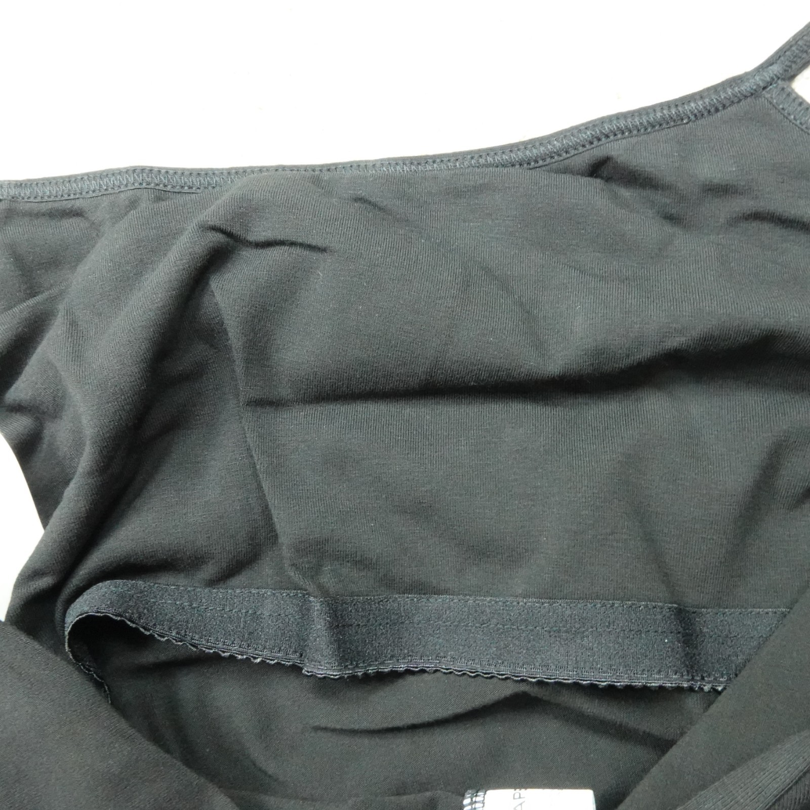 Capezio Leotard Womens Large Black Cami Shelf Bra Adjustable Straps Ballet Dance