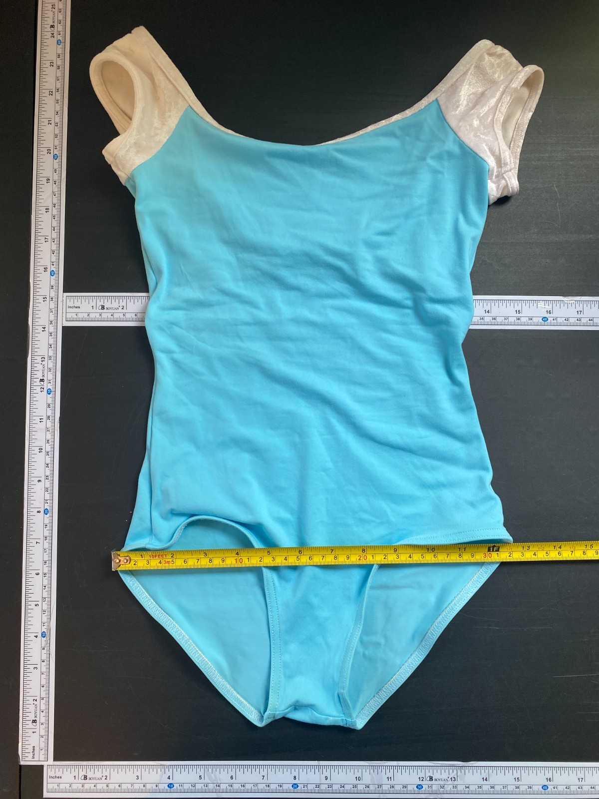 Yumiko Ballet Dance Leotard – Adult Size S – Elli Velvet Cap Sleeve Custom Order