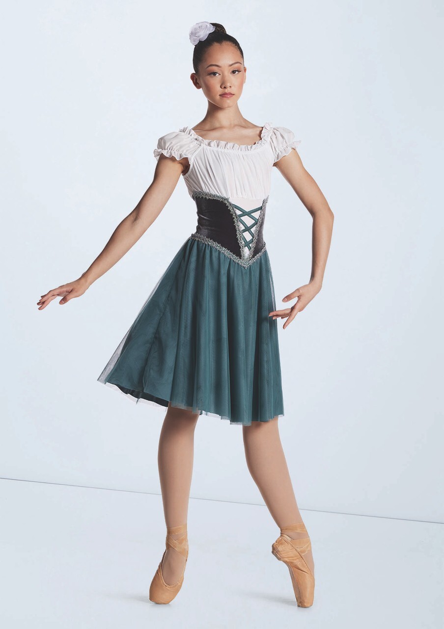 WEISSMAN Belle Dance Costume 11549 Child Size XLC