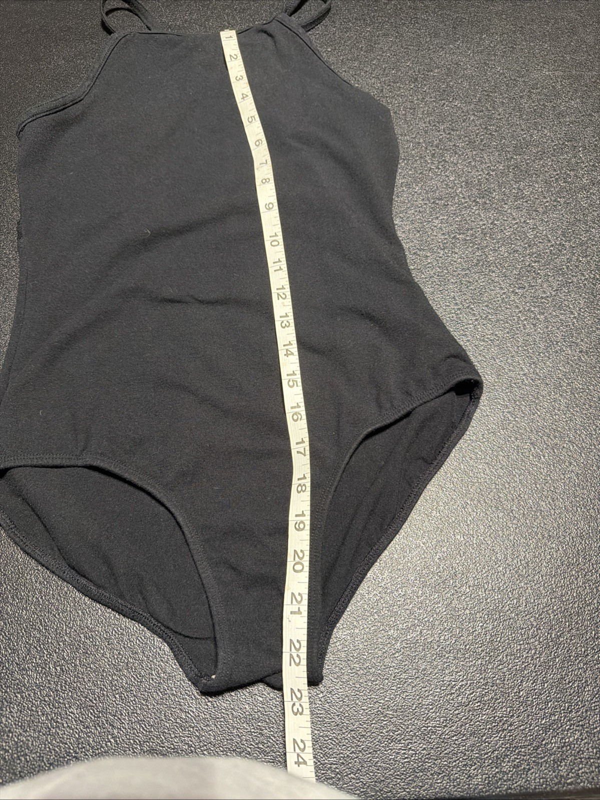 Dance Favourite Black T-Back Body Suit Women’s Large