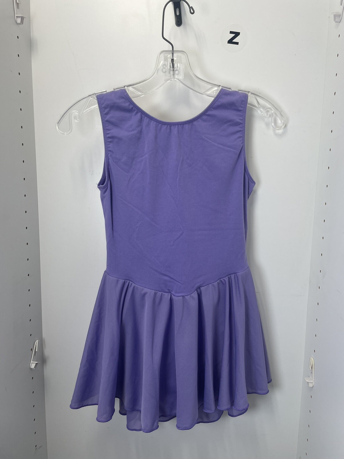 Motionwear Purple Leotard Dress Size M Dance Skater Dress