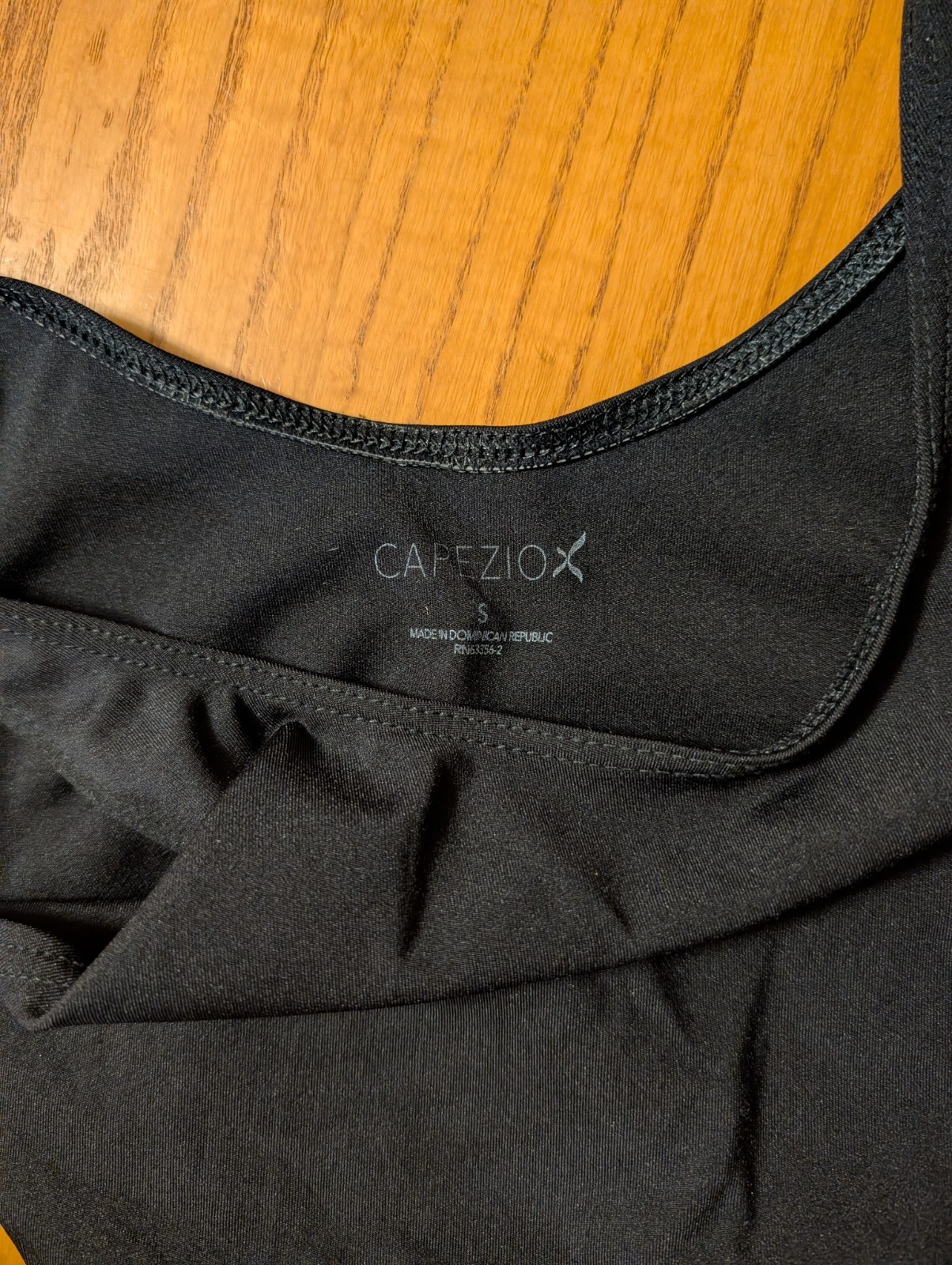 black Capezio brand leotard size small…
