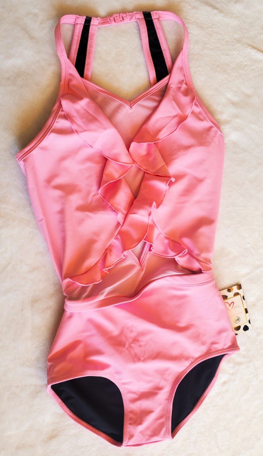 Oh La La Dancewear Ballet Leotard Adult Medium AM Aerialist Silks/Lyra Costume