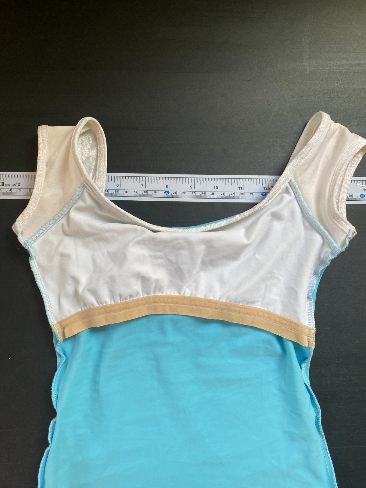 Yumiko Ballet Dance Leotard – Adult Size S – Elli Velvet Cap Sleeve Custom Order