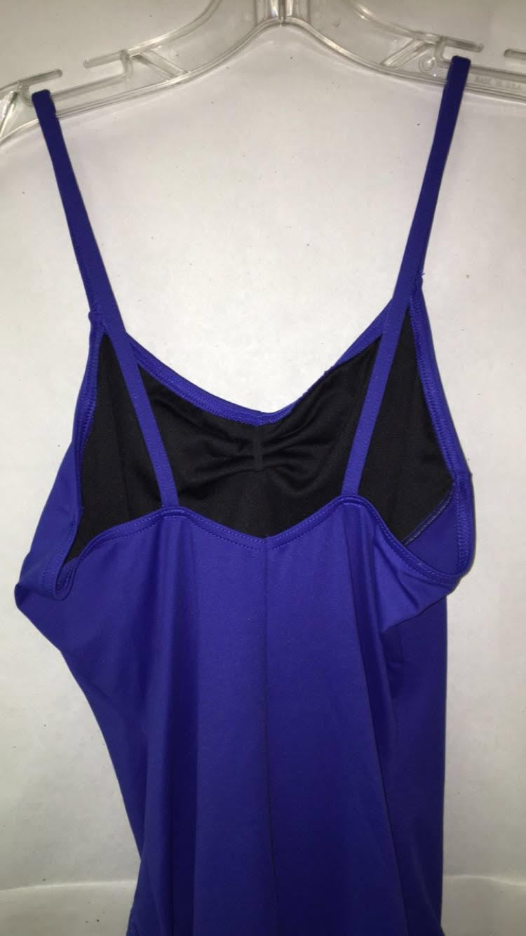 Capezio 1469 Women’s Small (4-6) Blue ABT Camisole Pinch Front V-Back Leotard