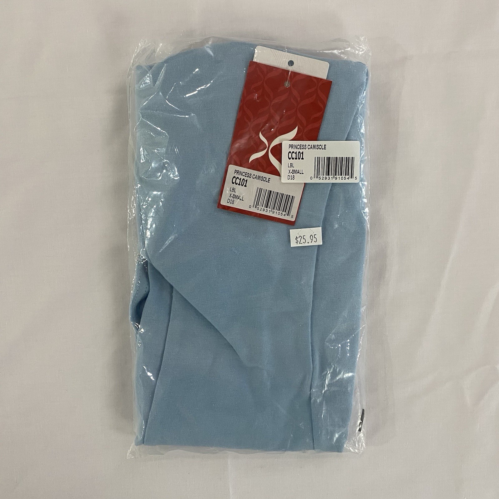 Capezio CC101 Princess Camisole Leotard Light Blue Women’s X-Small