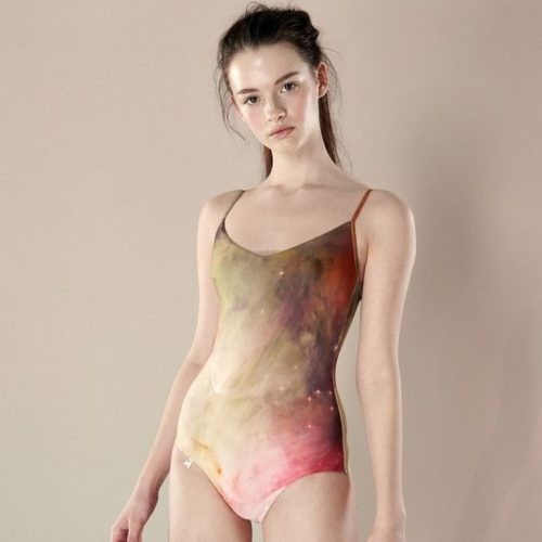 Just A Corpse (JAC) Rare Printed Galaxy Sunrise Ballet Dance Leotards Size XS M
