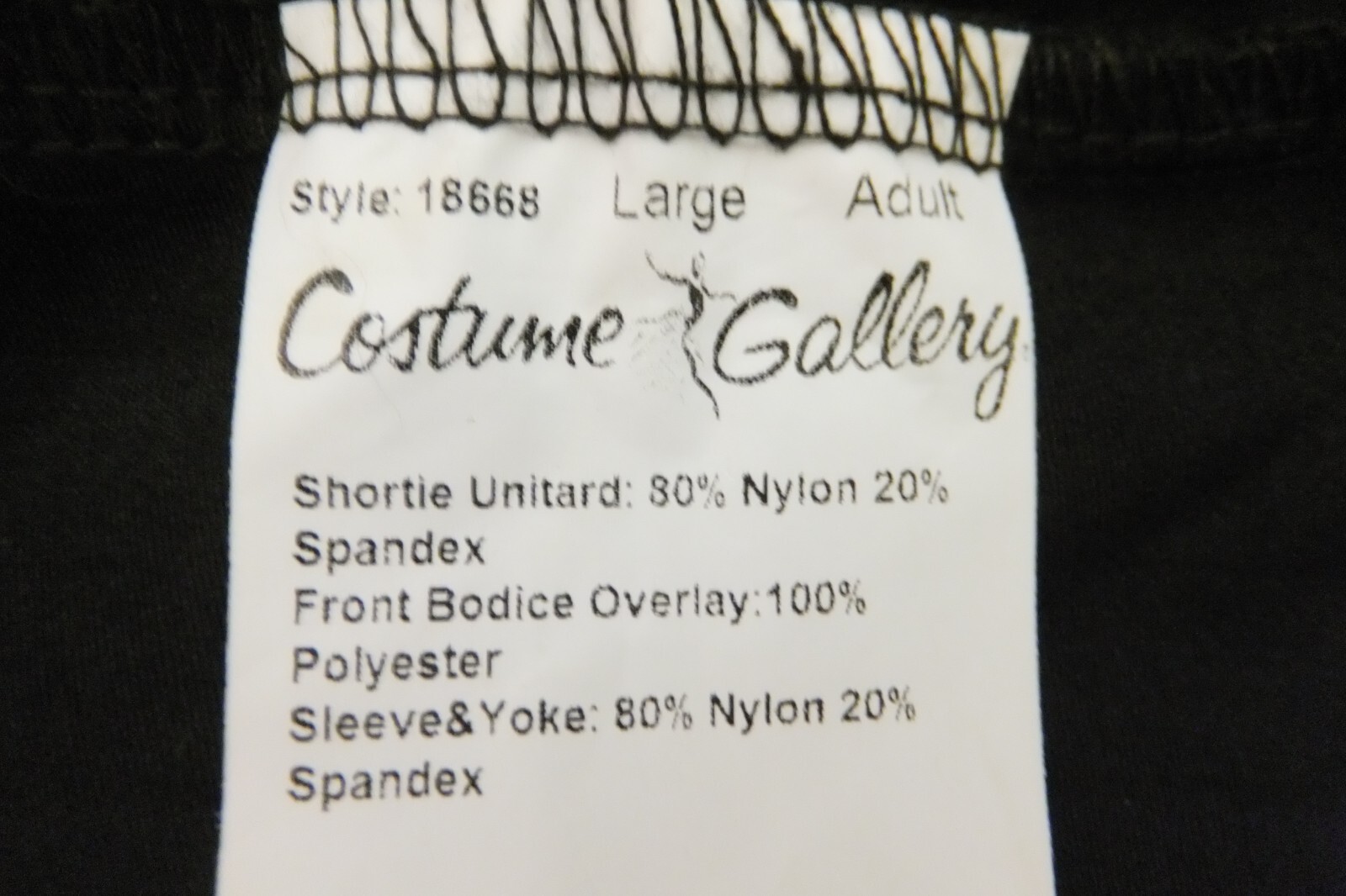 Costume Gallery Unitard Womens Large Dance Jazz Tap Adult Assymetrical Sequins