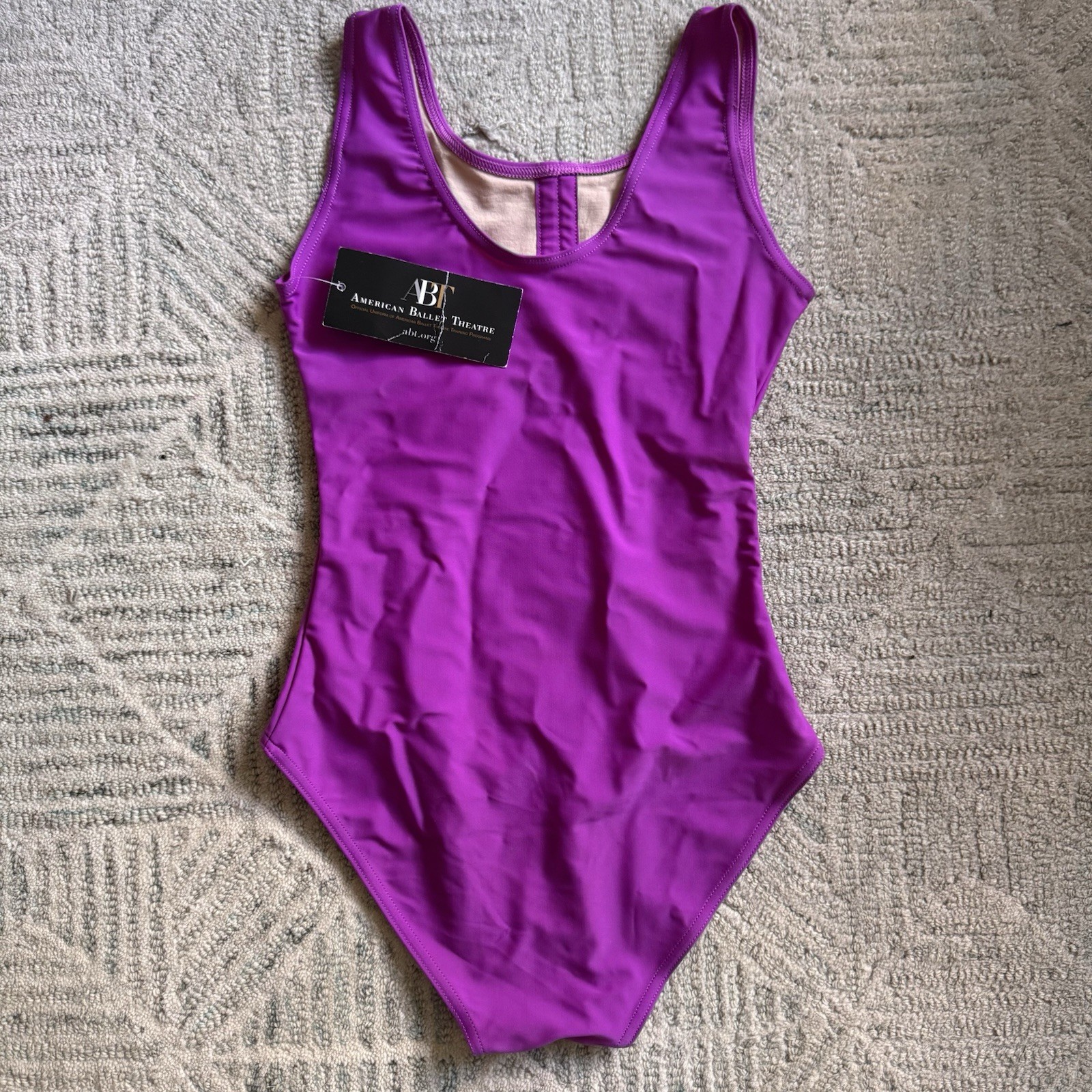 American Ballet Theatre NWT Adult Size Small Purple Dance Leotard