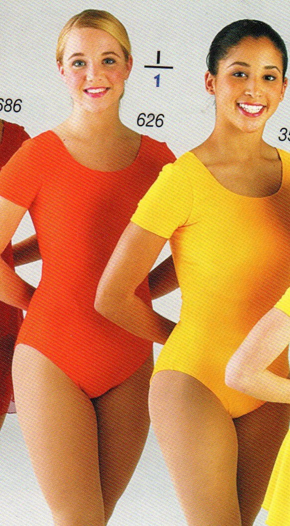New in Package Main Street Purple Matte Spandex 99232 Leotard Girls Ladies