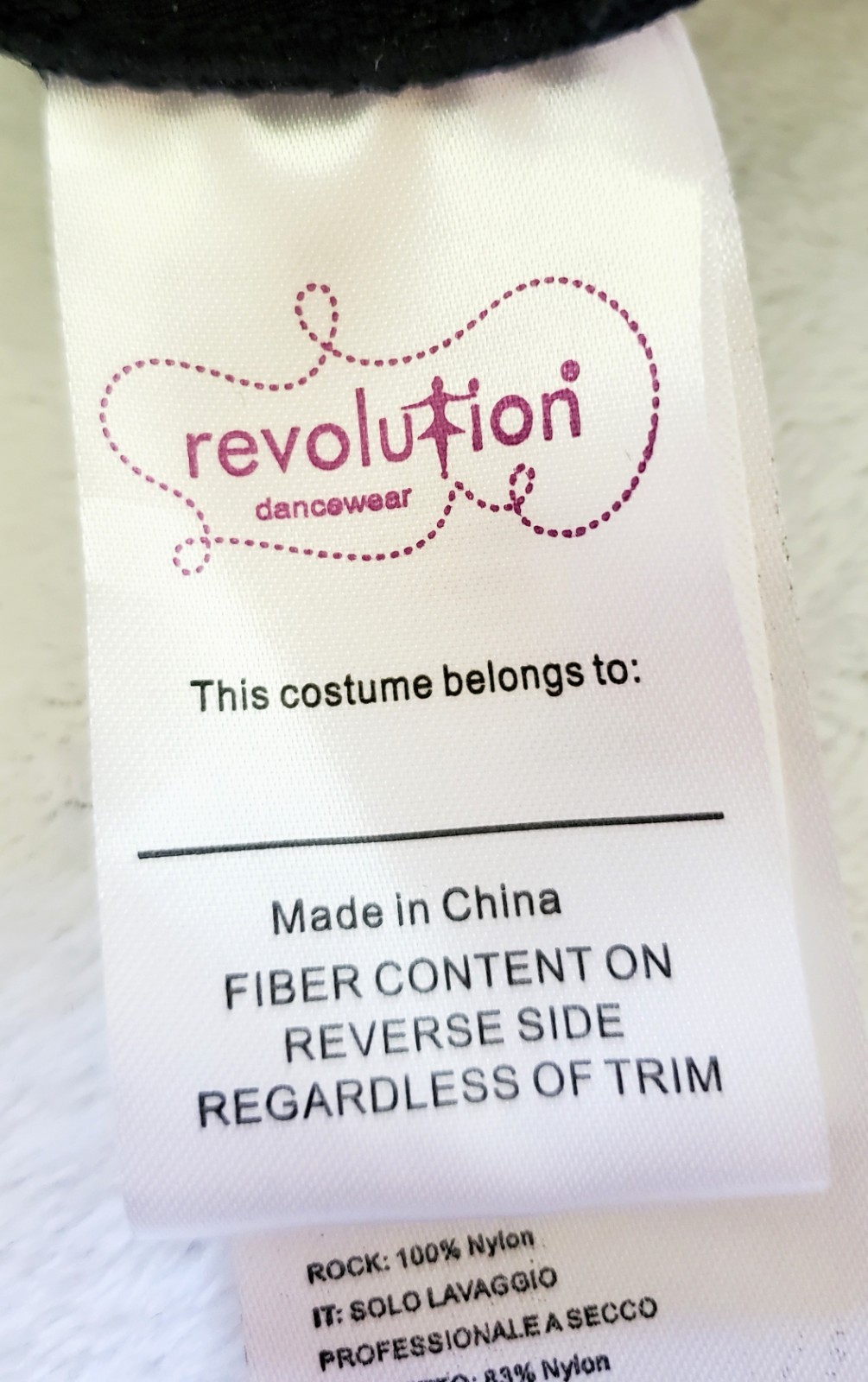 Revolution dance costume Adult Small AS Leotard Dress Tutu Aerialist Circus