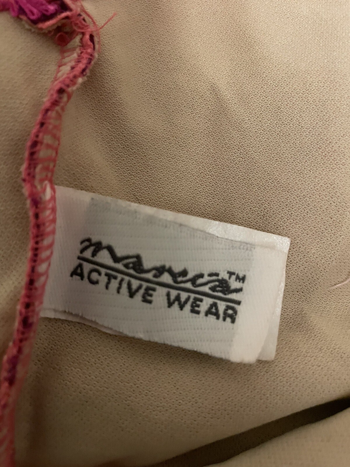 MARCIA ACTIVE WEAR Dance, Skating Adult Size Small Bodysuit Sequins & Fringe