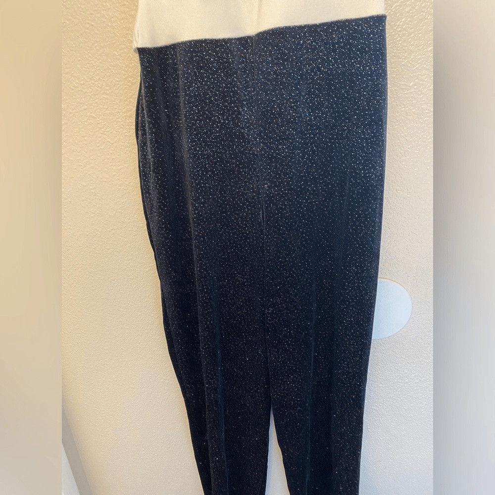 WEISSMAN Dance Costume menswear inspired black white Fancy Pants 13819 MA adult