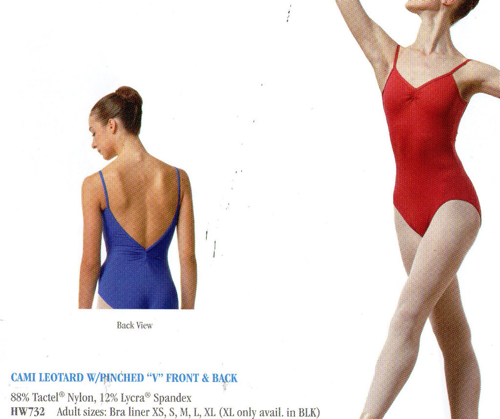 Capezio LEOTARD CAMISOLE Girls Small child Pinchfront Tactel Moss Green pinch