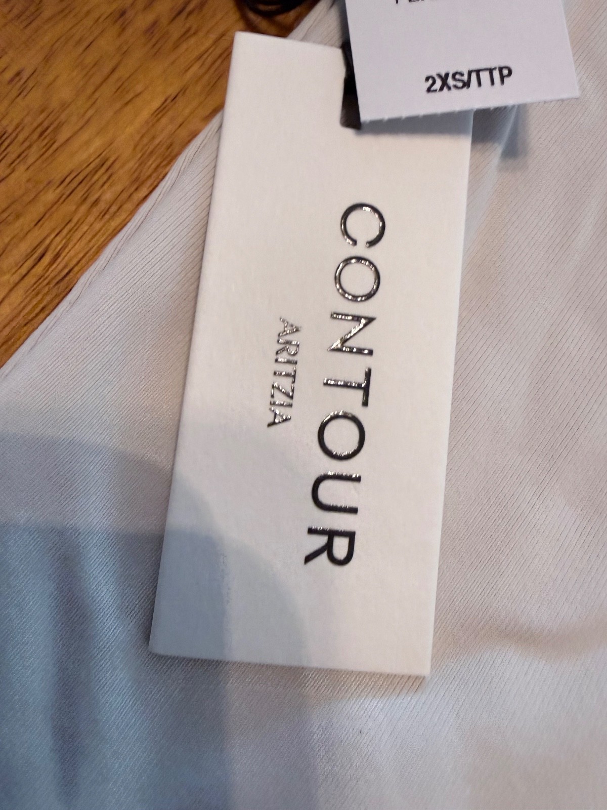 Aritzia Contour Sz 2XS CREAM L/S Leotard Snap Crotch NEW TAGS C2