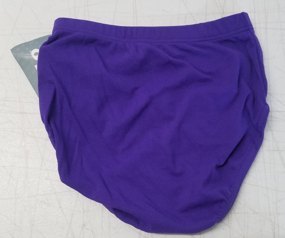 Capezio Dance Briefs Gymnastics Style 111 Adult Size S Purple Nylon NOS 5140