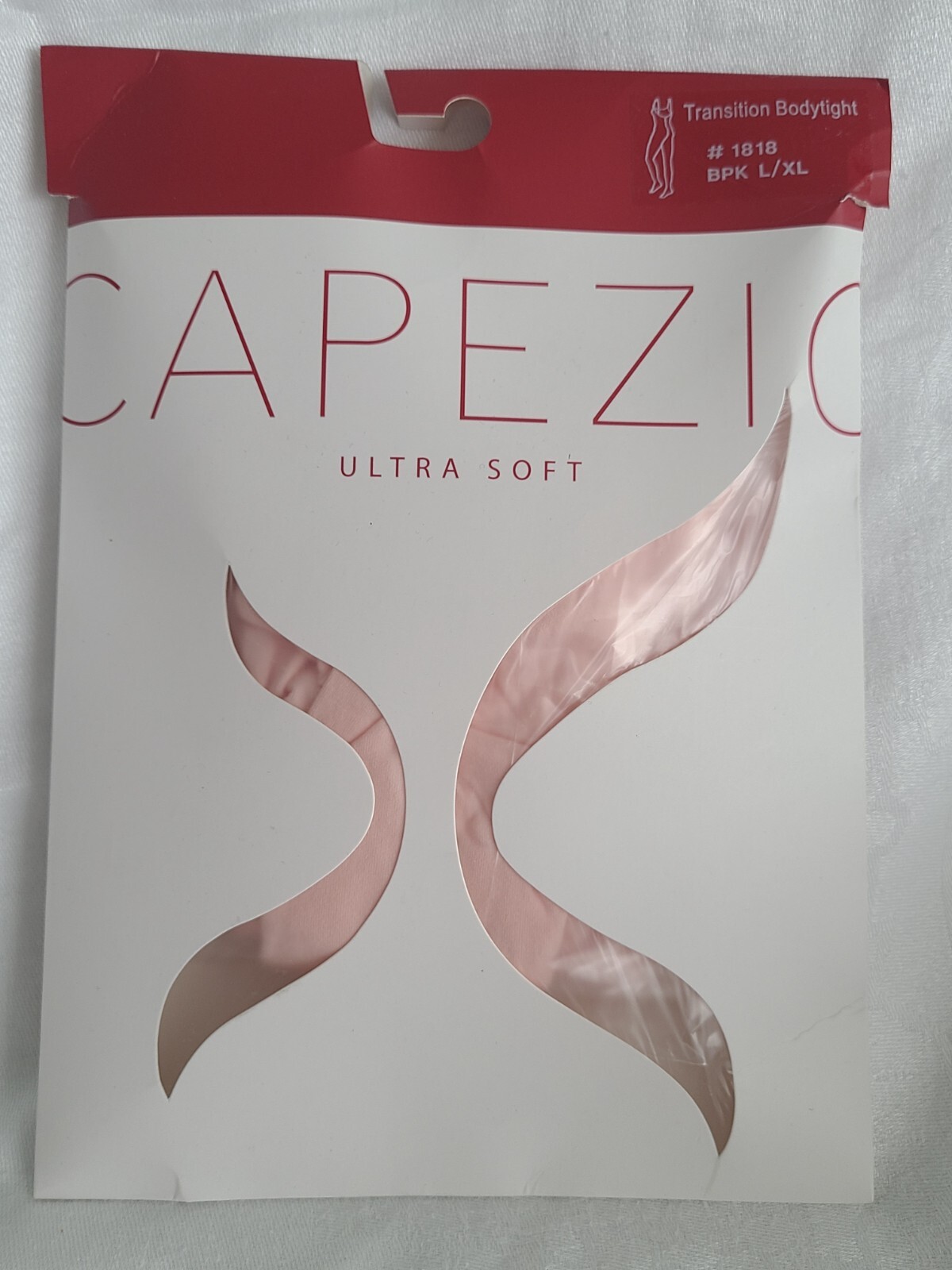 Capezio Extra Soft Transition Bodytight #1818 in Light Pink Size L/XL