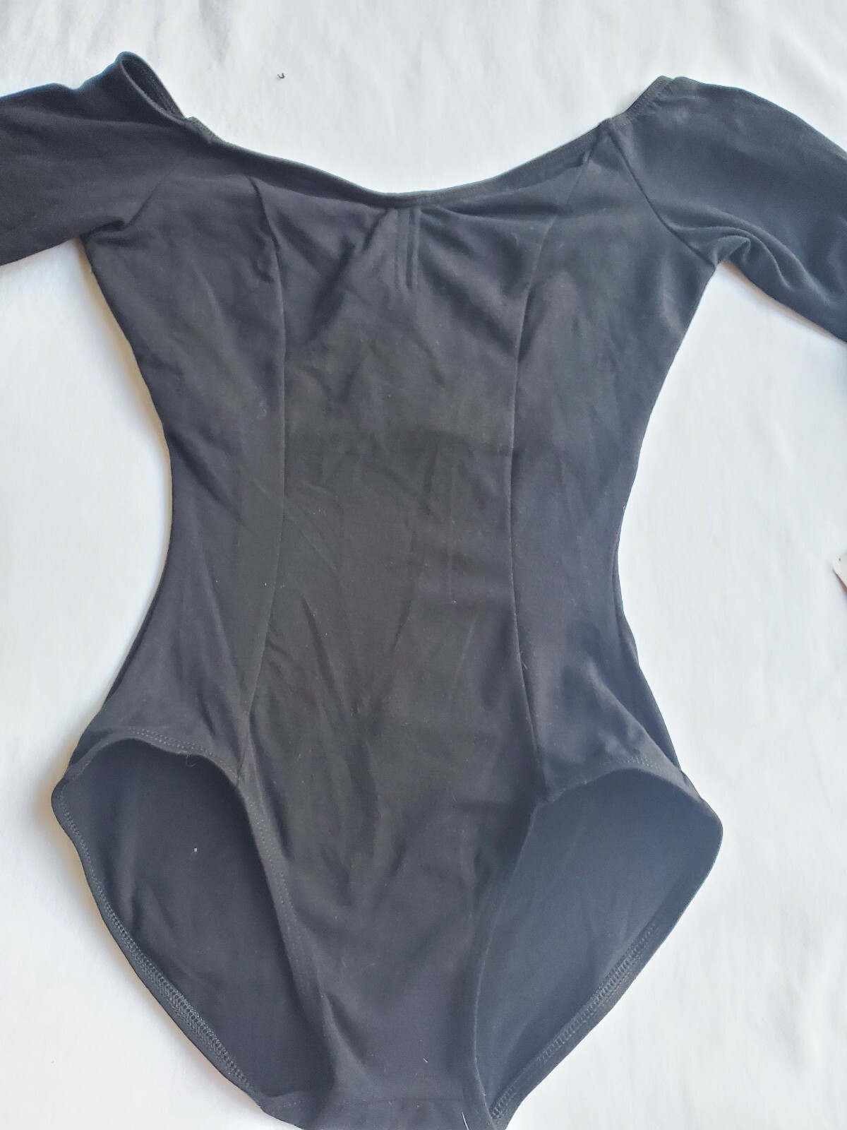 Natalie dancewear Woman Size Small Black long sleeve ballet