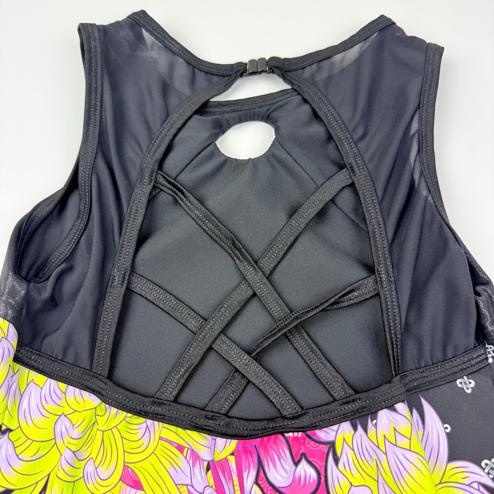 Sylvia P Gymnastics Blossom Leotard, XS