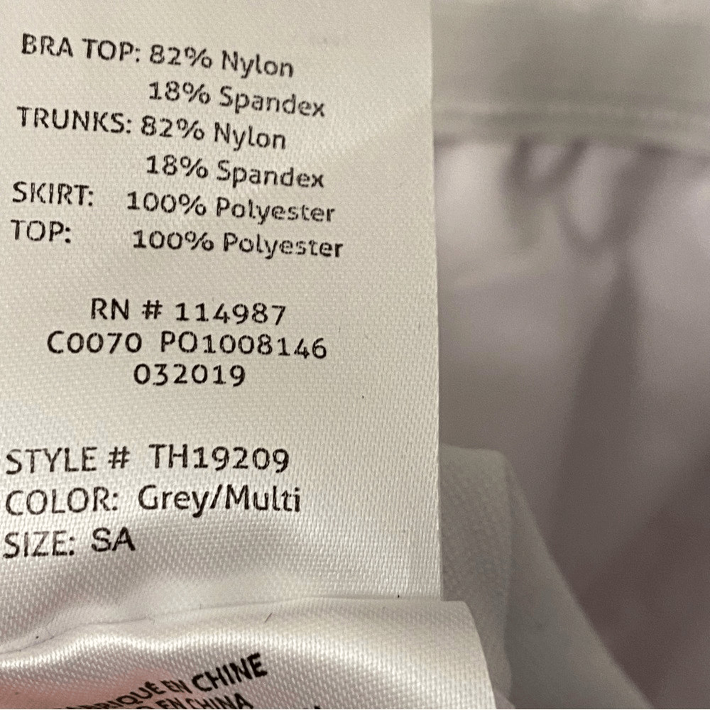 Revolution Tenth House gray silver solo lyrical dance dress Cosmos TH19209 SA