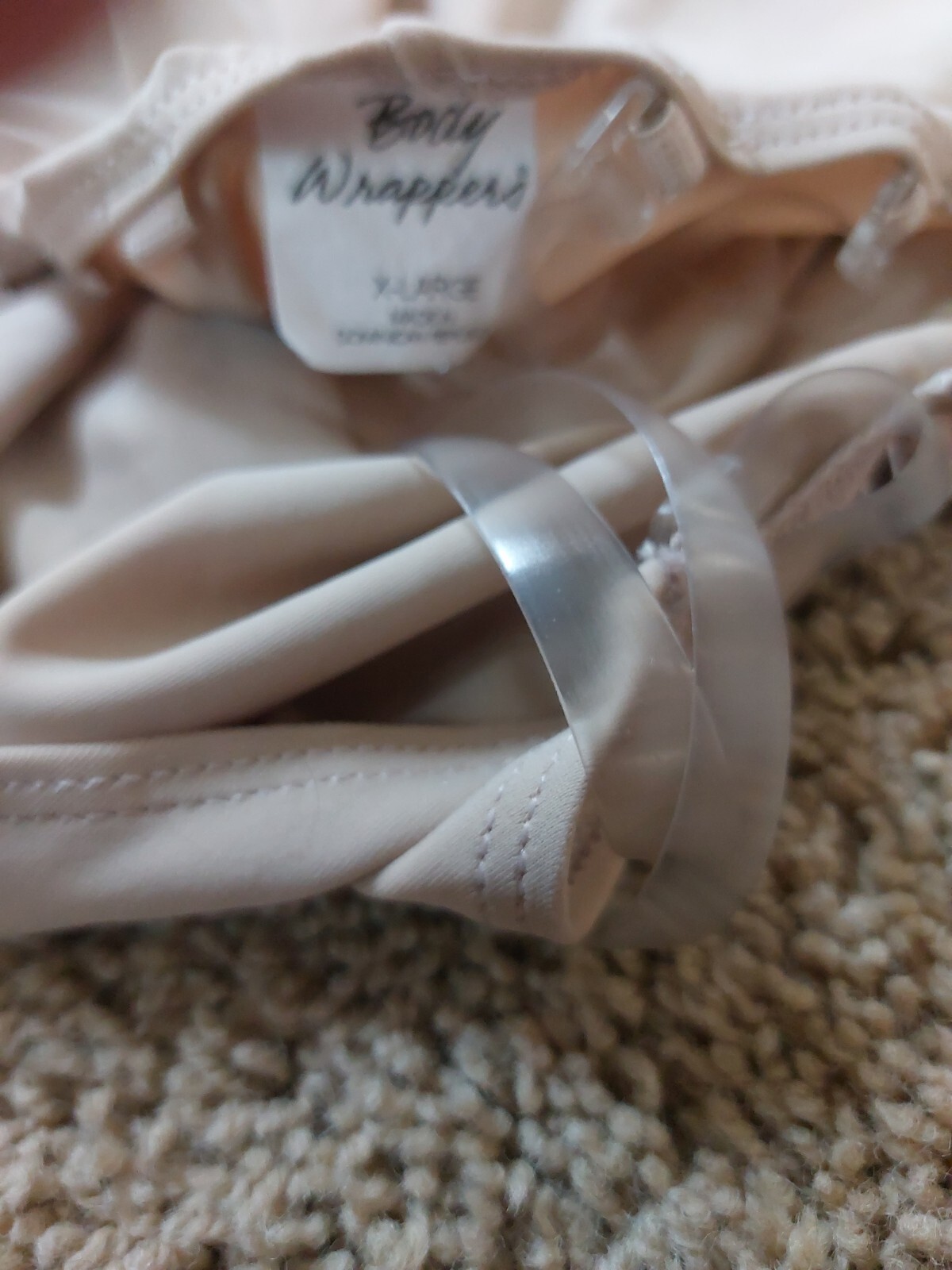 Womens Leotard, Nude, Bodywrapperssize Xl, Preowned