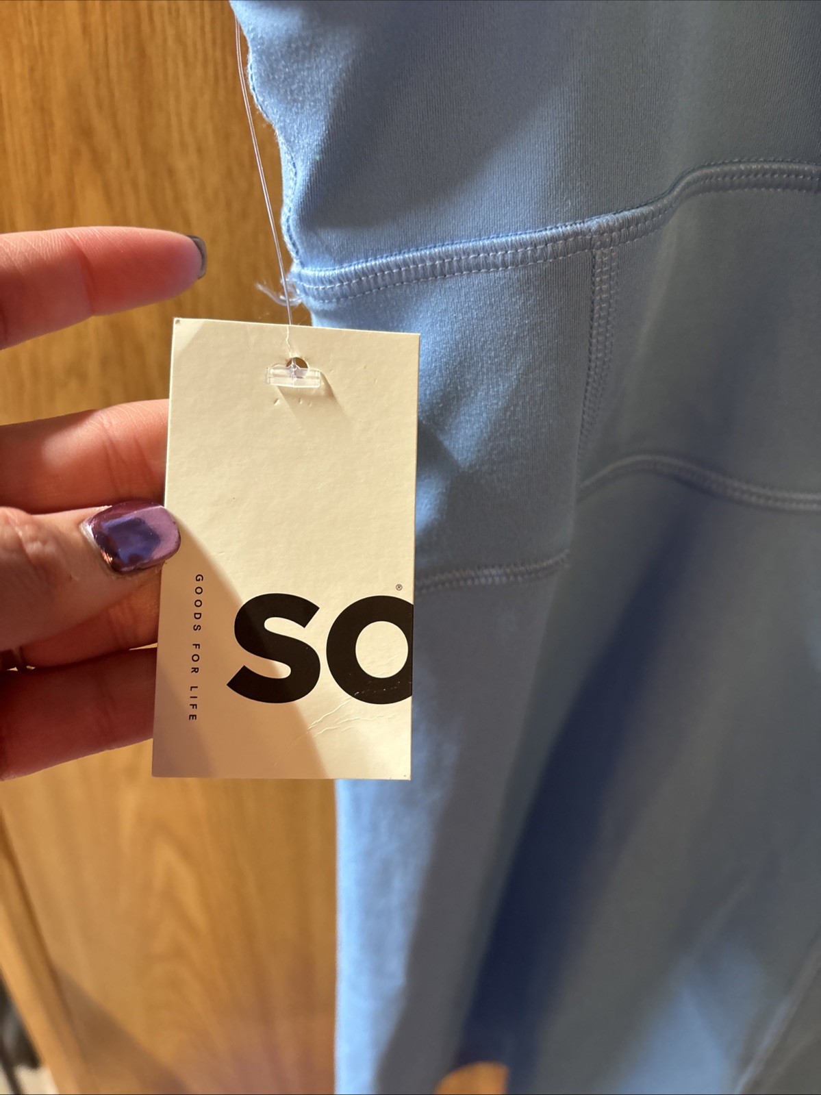 SO The Sporty Unitard Size L Carolina Blue Seamed Shorts Spaghetti Strap NEW