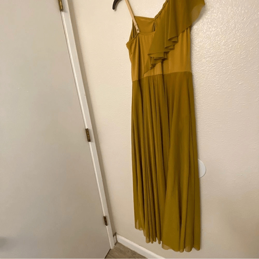 Revolution RC23920 10th House Lyrical Contemporary Dance Costume LA Gold Mustard