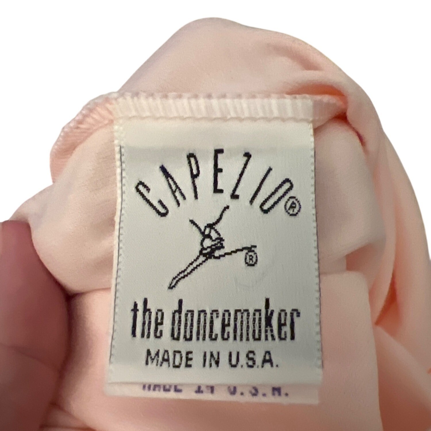 Capezio Adult L 10-12 Leotard Bodysuit Pink Short Sleeve Scoop Neck Dance Yoga