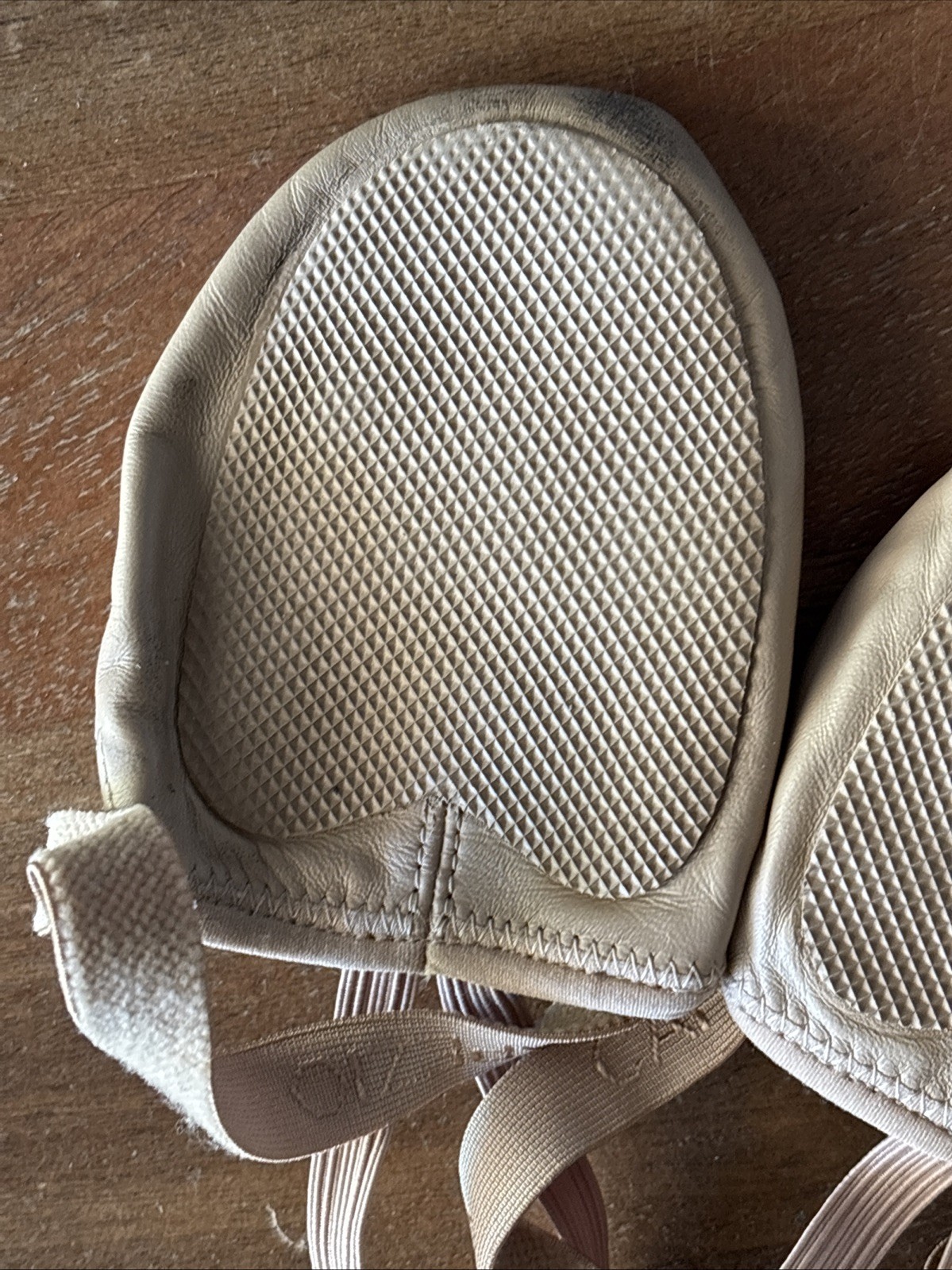 Women’s Capezio Dancers Half soles Size Medium Nude Color