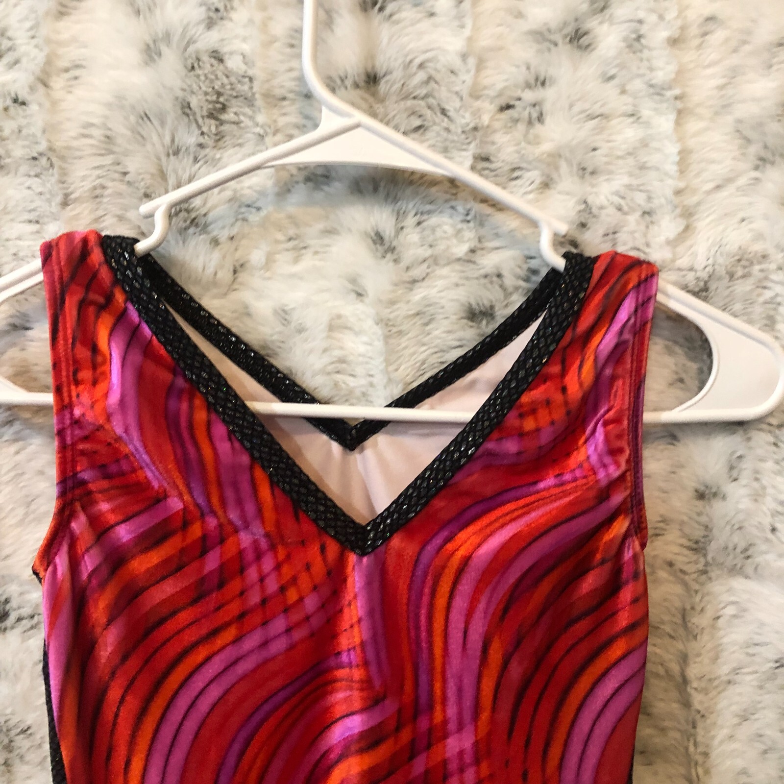 GK DANCE LADIES RAINBOW VELVET JAZZ BALLET LEOTARD Size A/M