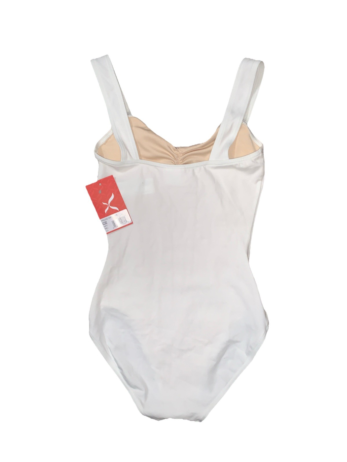 Capezio Women’s Small Princess Tank Leotard White Ballet Dancer CC202 NEW