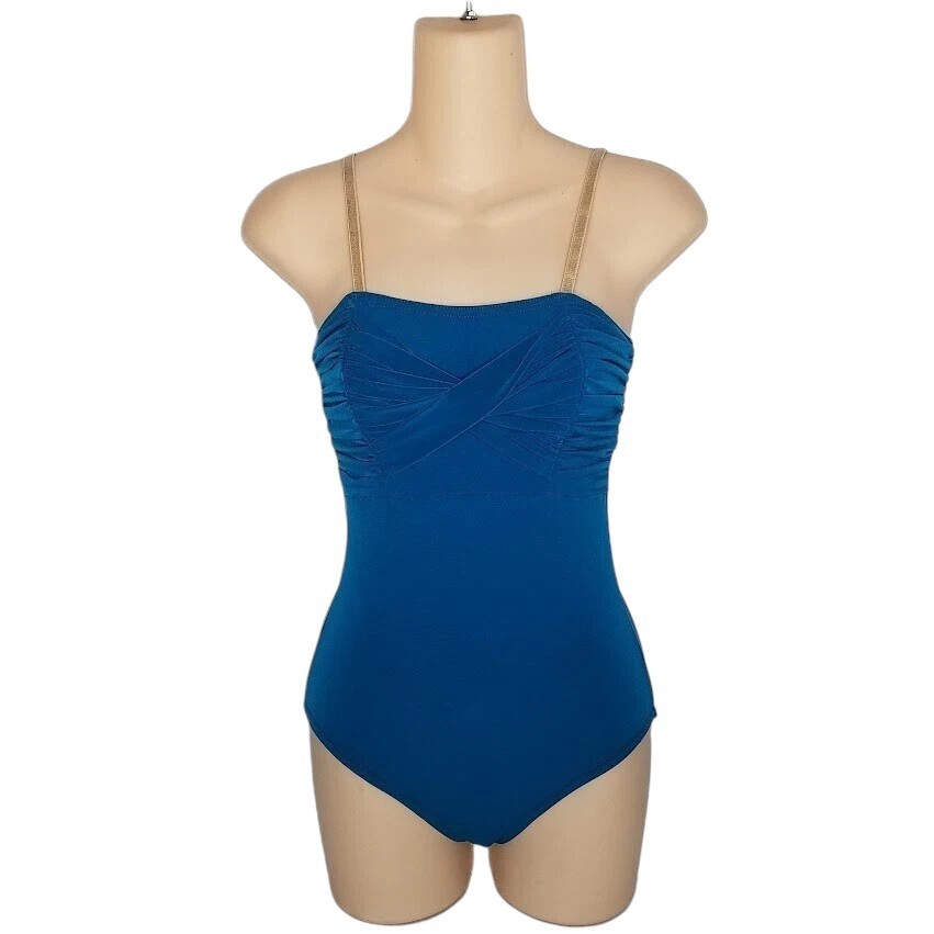 Reflections LEOTARD Dance Costume CHOICE Teal-Fuchsia-Purple NEW With Strap FLAW