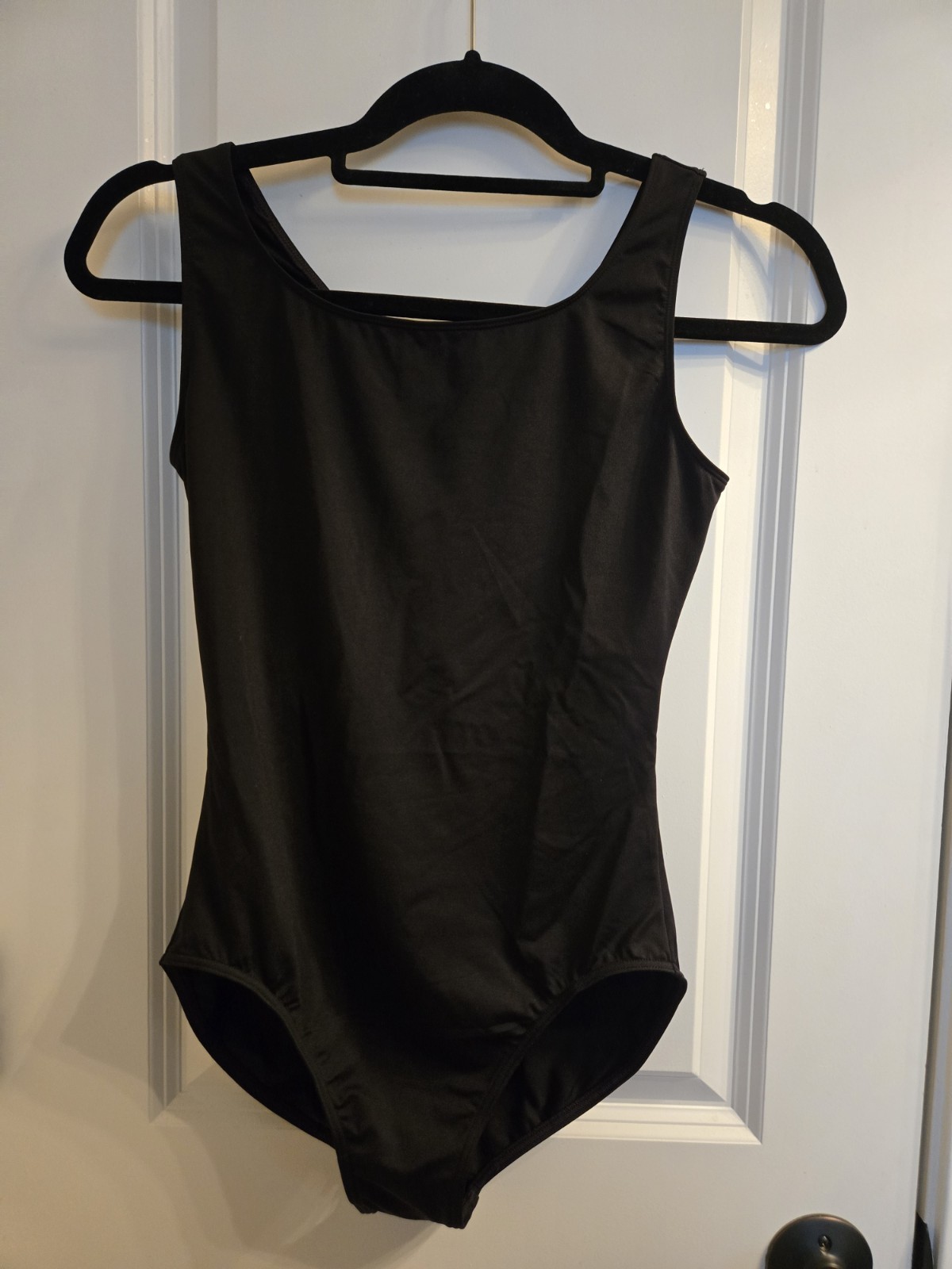 Bloch Women’s Dance Lined Leotard Size Large Adult Black
