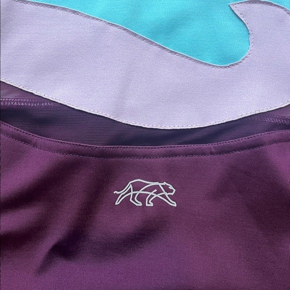 Tiger Friday Unicorn Dance Leotard Maroon Adult Medium New with Tags