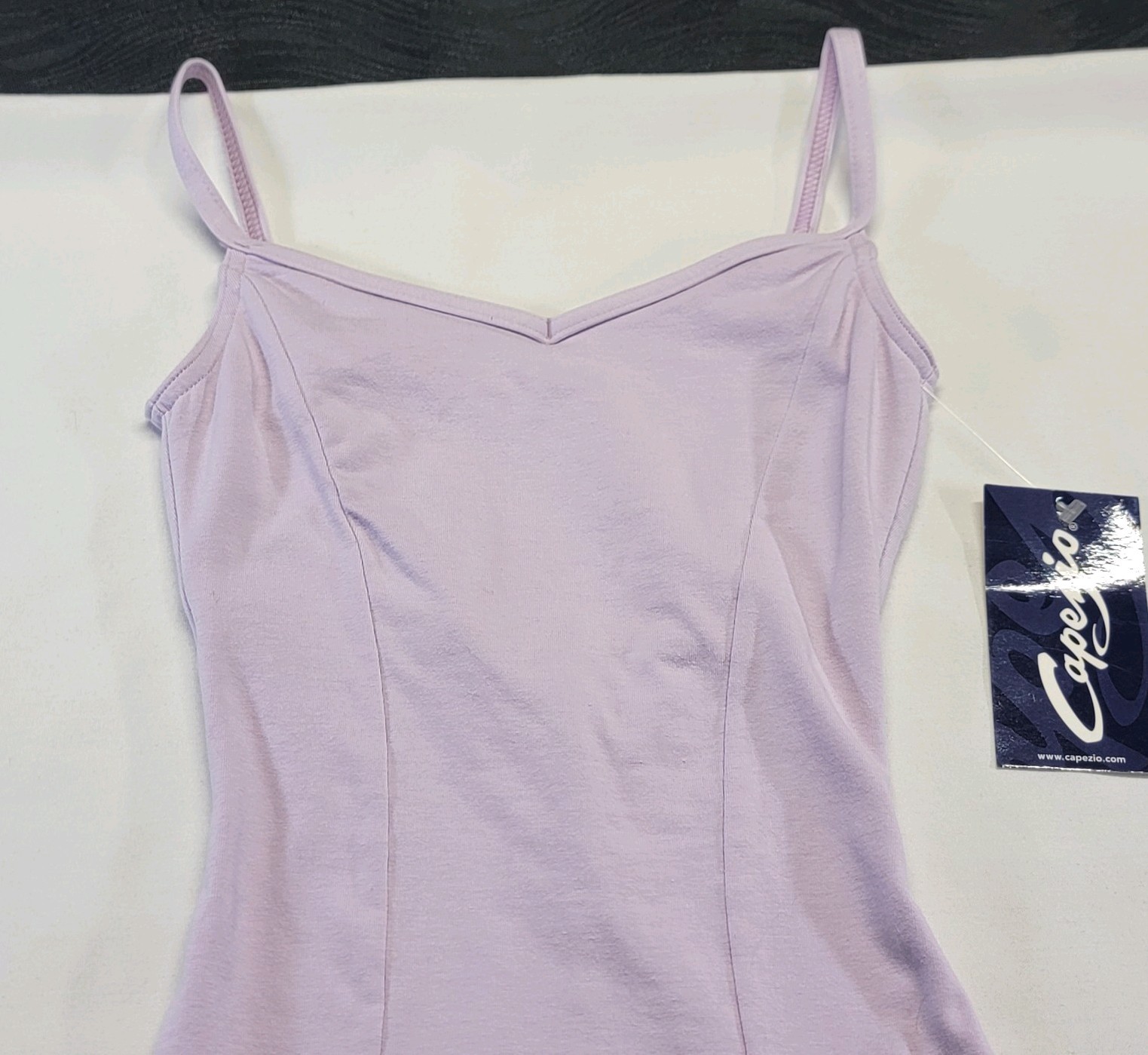 Capezio Princess Camisole Lavender V-front Scoop Back Neckline SZ-XSA
