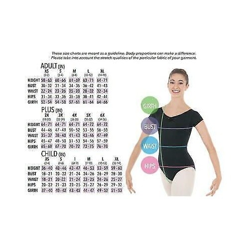 Dance Pre-Owned Leotard XL Adult Lt Blue Eurotard 10527 Camisole Cotton Ballet