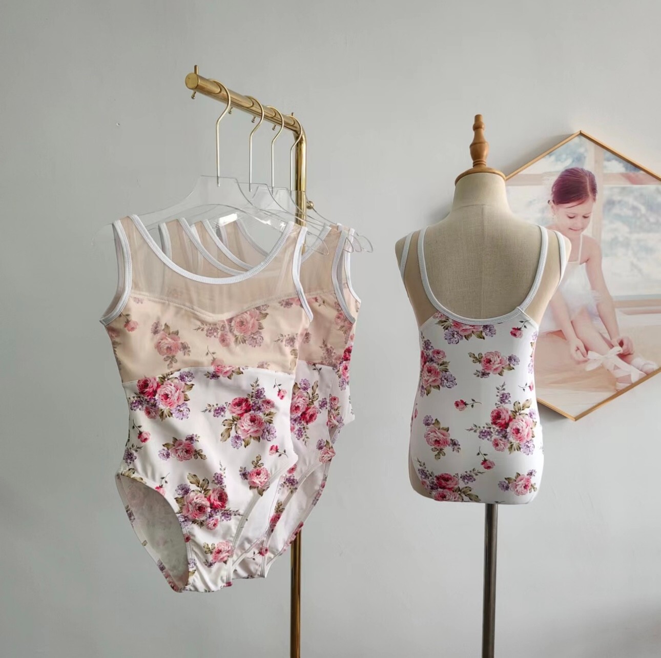 leotard + Skirt set for ballet