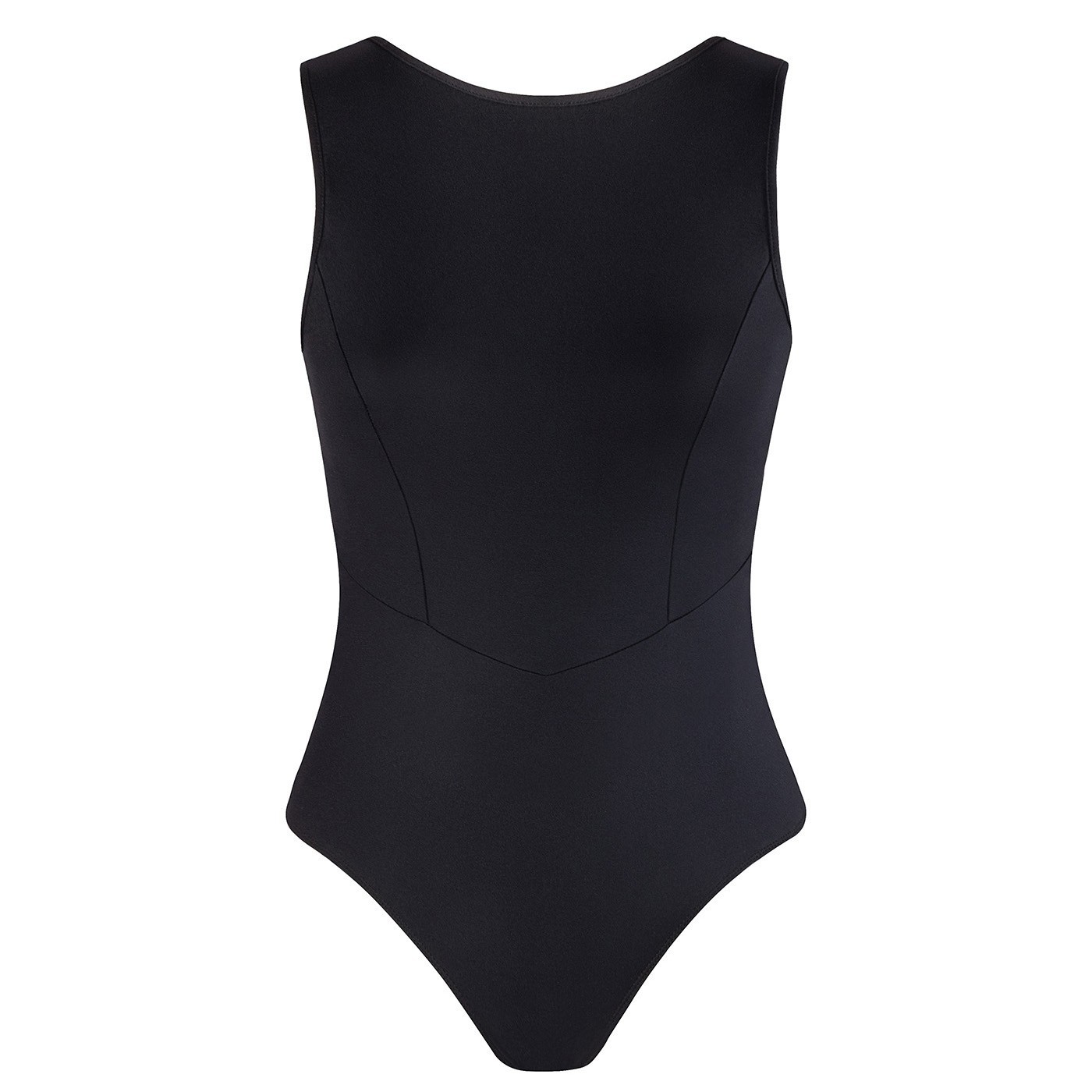 Energetiks Black Low Back Leotard for Ballet Dance Girls Women