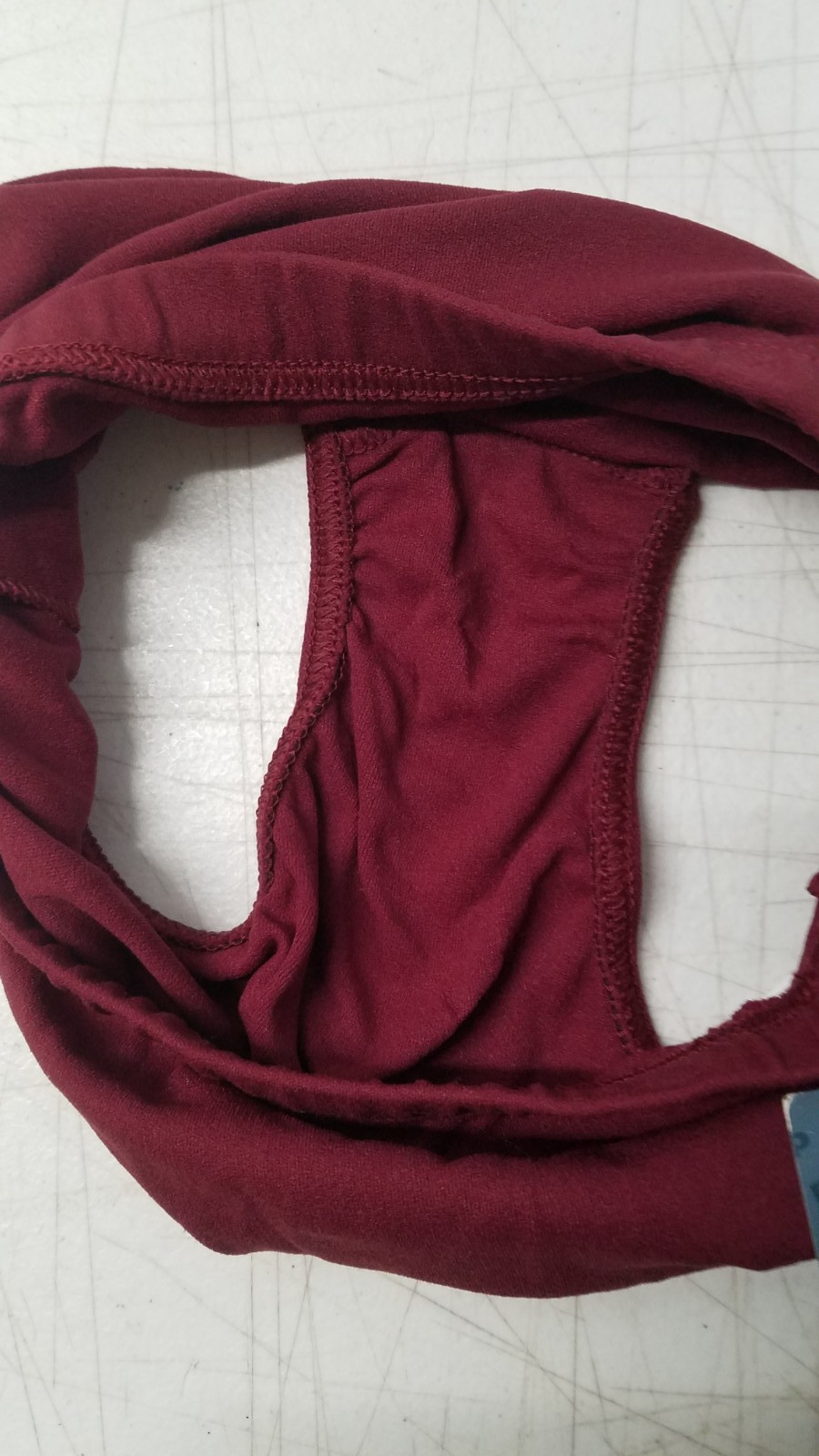 Vintage 1990s Capezio Dance Briefs Style 111 Large 12/14 Maroon Nylon NOS 5135