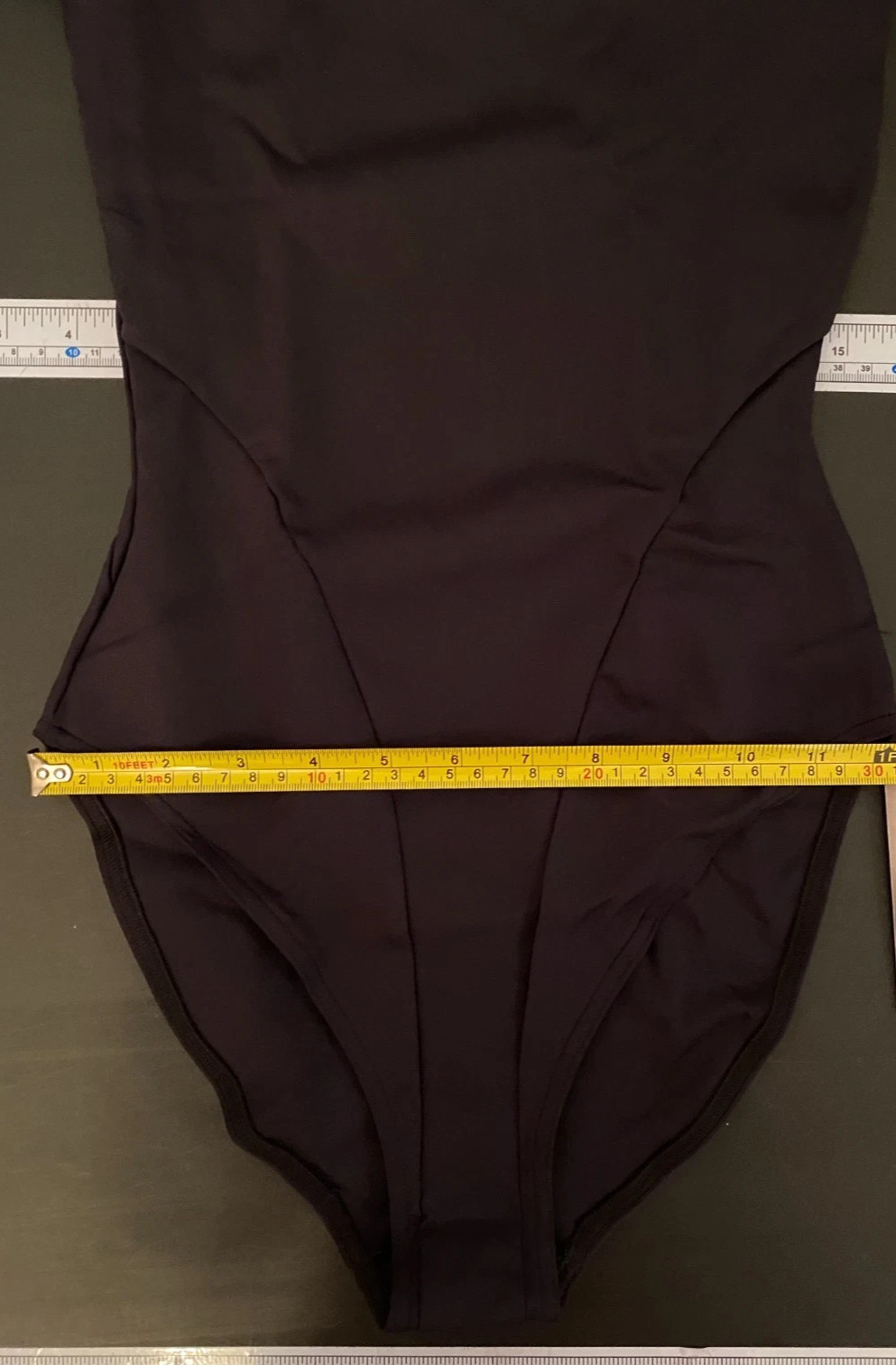 Maldire Ballet Dance Leotards Stretch Bodysuit Swimsuit Size XS Black Marchesa