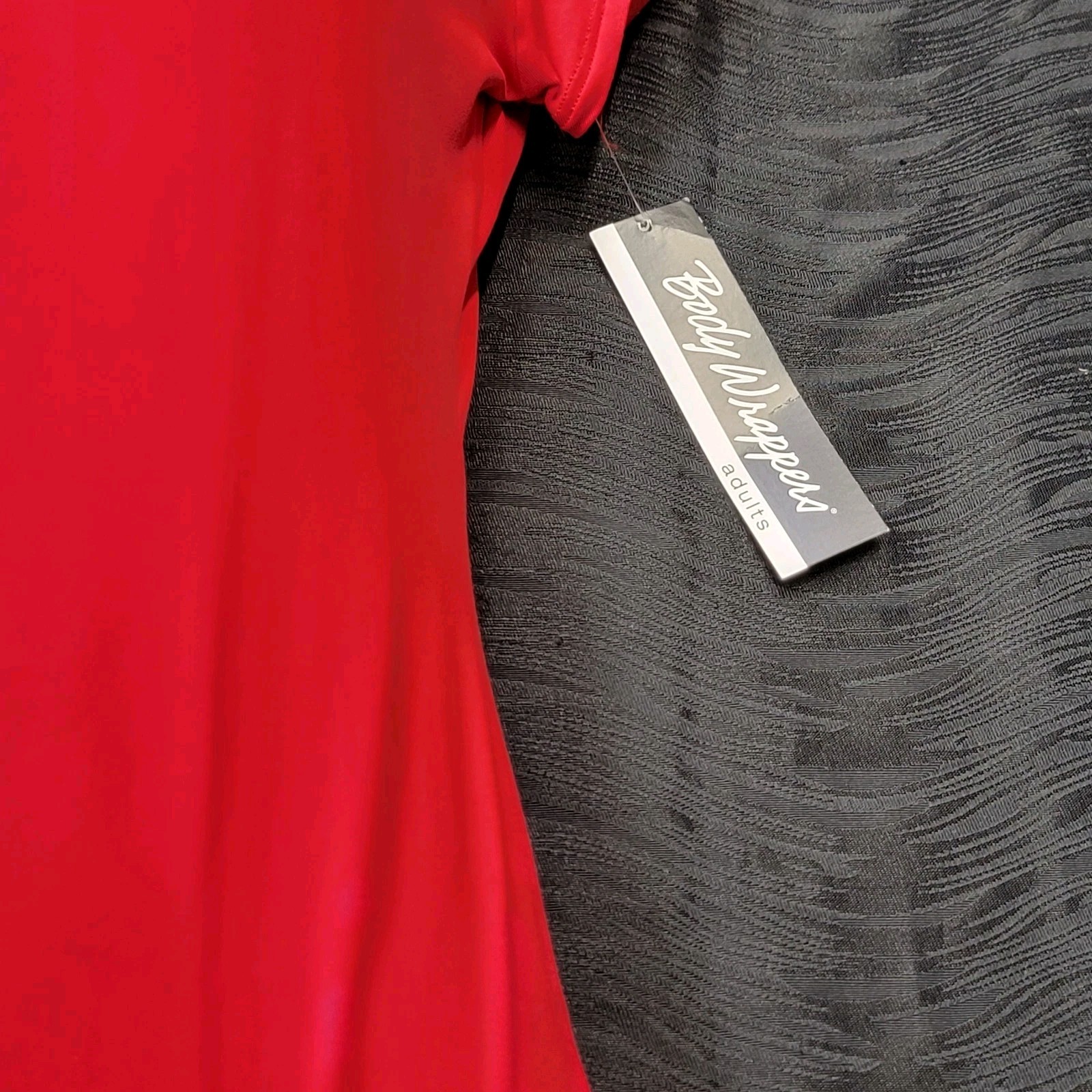 Body Wrappers Red ProWEAR Higher Neckline Cap sleeves Scoop Back Leotard SZ. XS