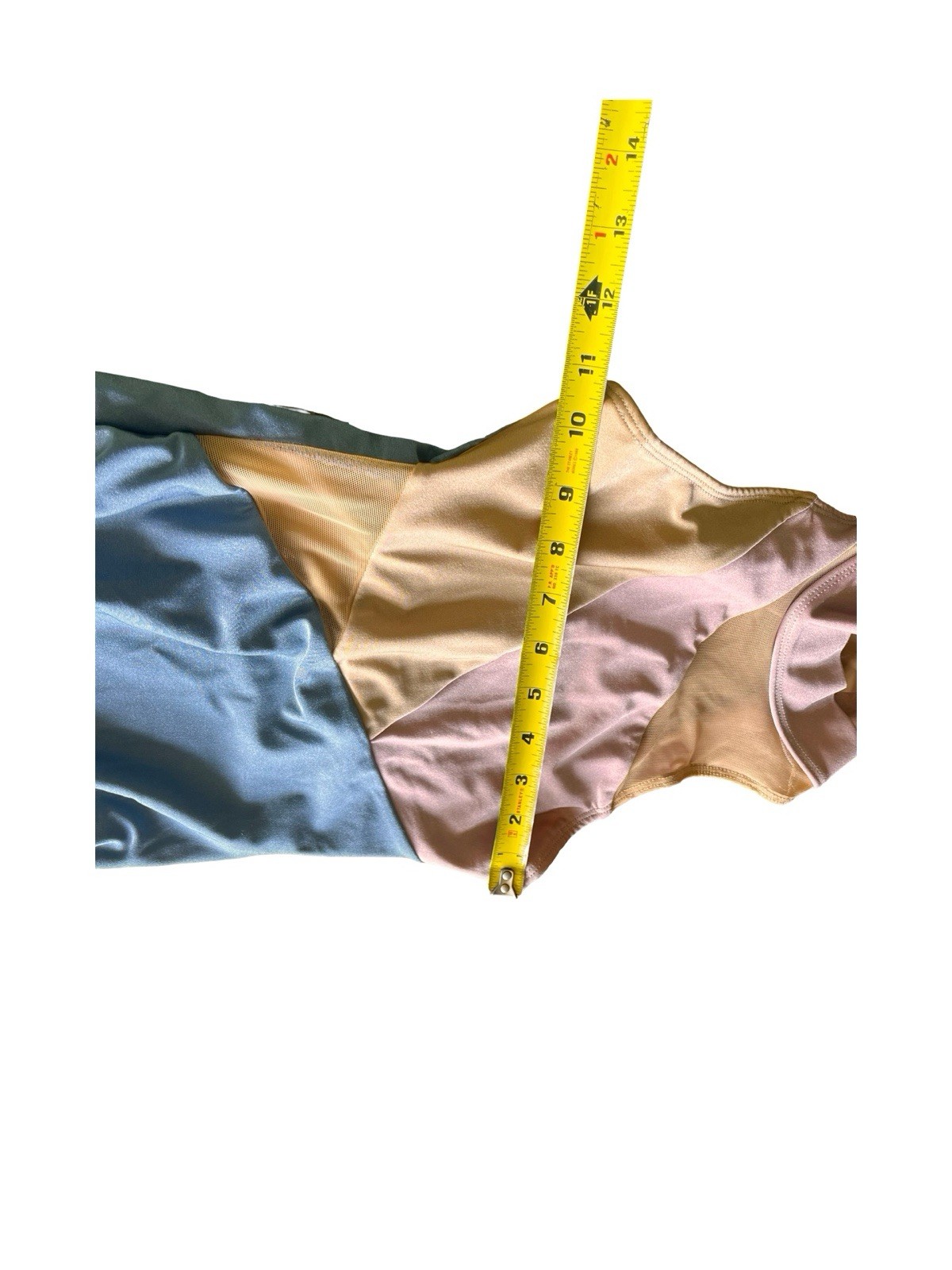 Ilogear Leotard Geometric Class Camp Dance Gymnast Competition Sz XS Made In USA