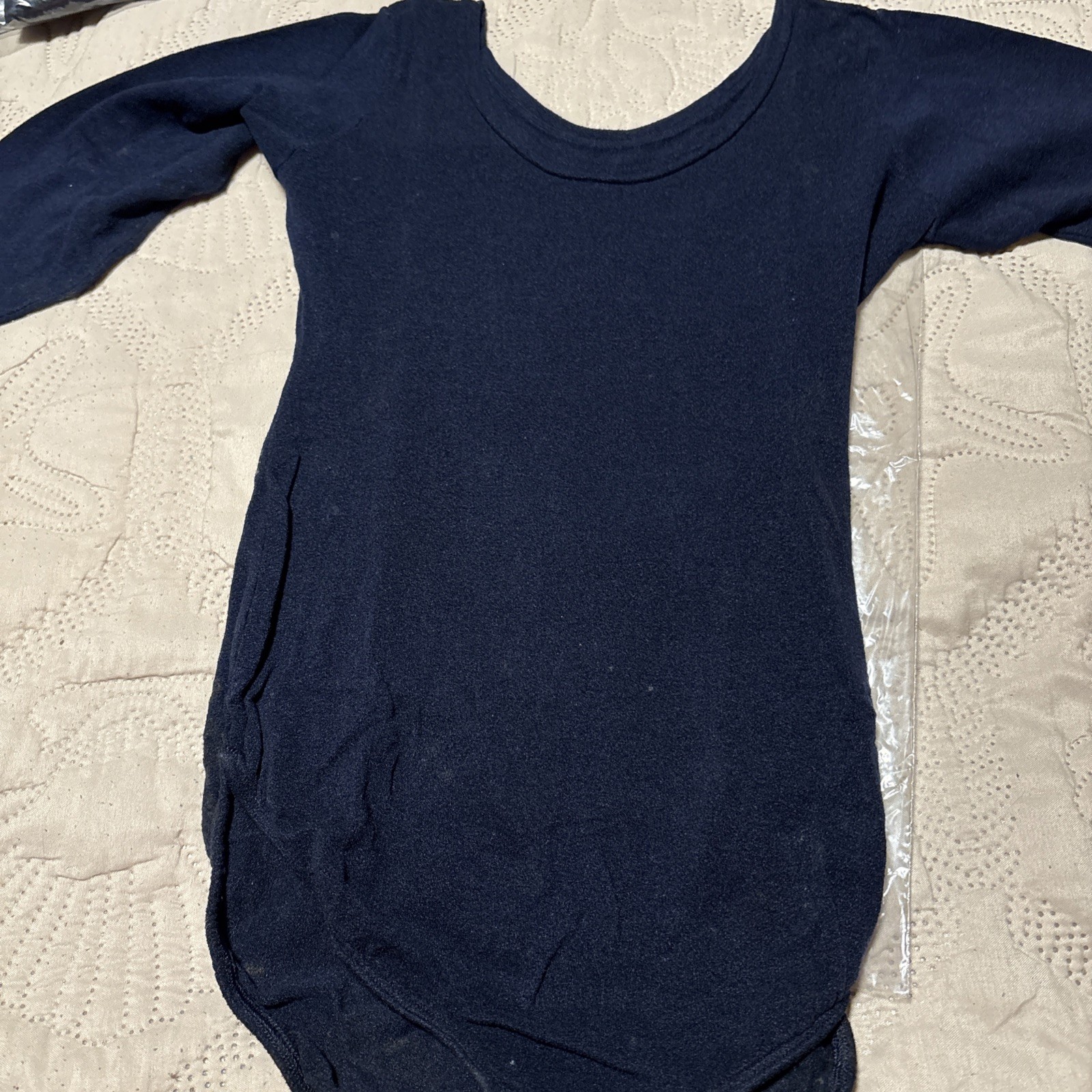 Vintage Navy Blue Leotard Made By Magnolia Mills Small Lot Of 20
