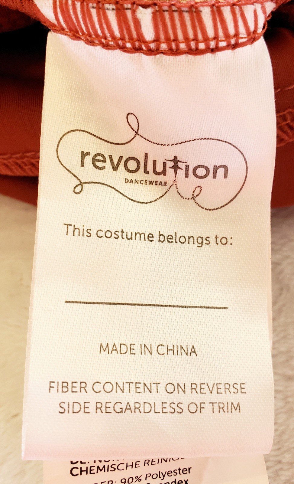 Revolution Dance Adult Medium AM Leotard Costume Leotard Aerialist Unitard