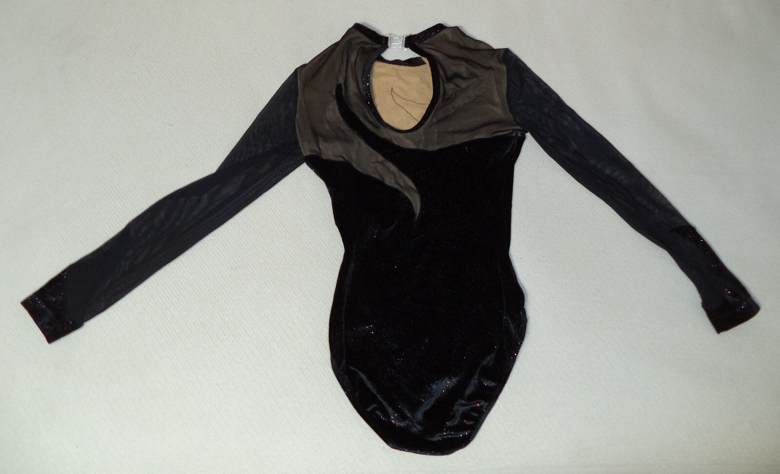 Alpha Factor Women’s Long Sleeve Leotard Gymnastics Size ASM